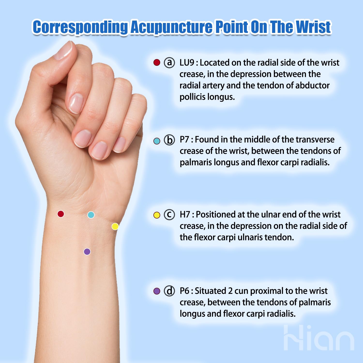 Hion sea-sickness travel use on wrist during boat trip.