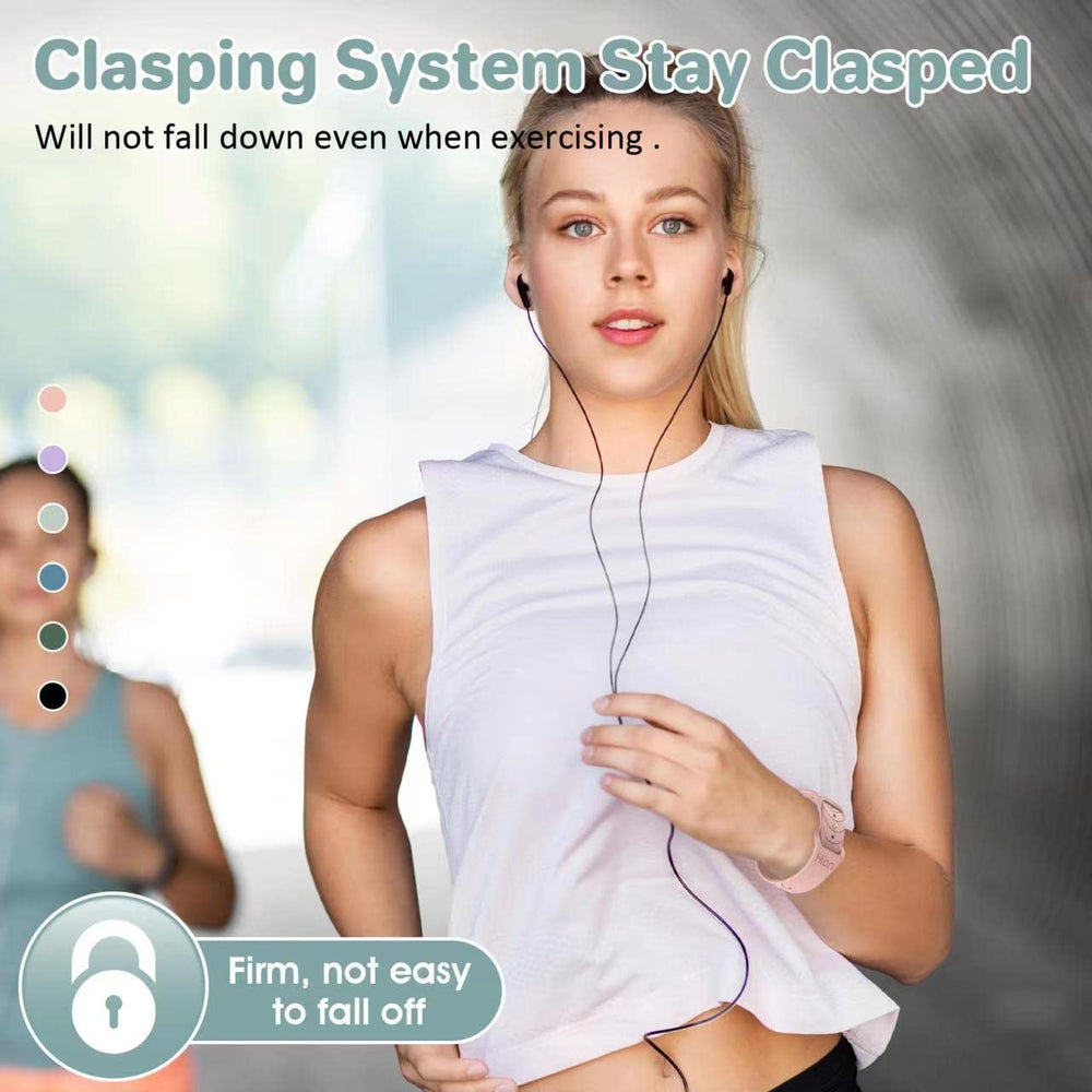 Hion travel-use scene with two pairs for on-the-go nausea relief.