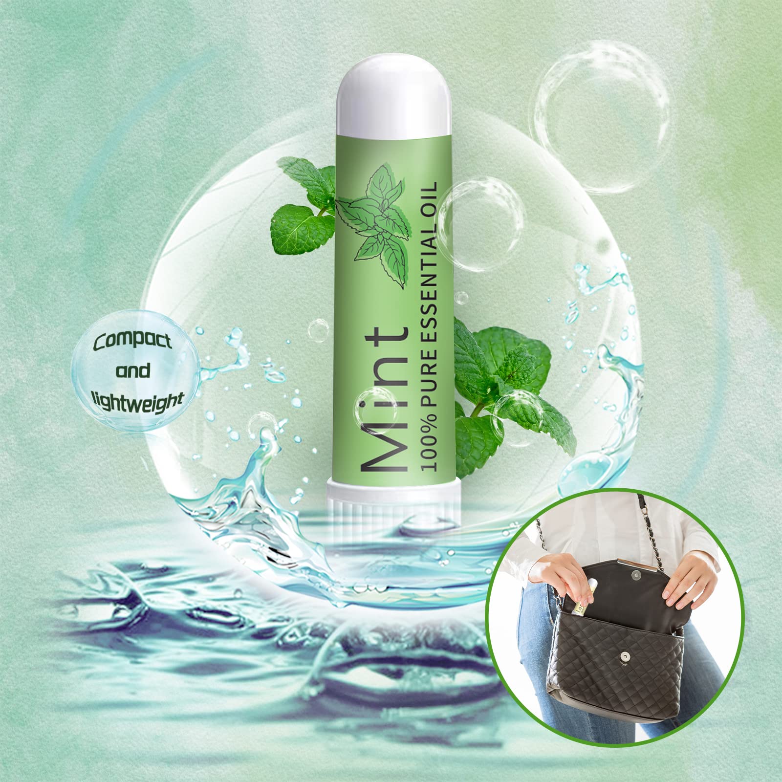 Hion Nausea Relief Inhaler in-wallet accessibility for quick comfort