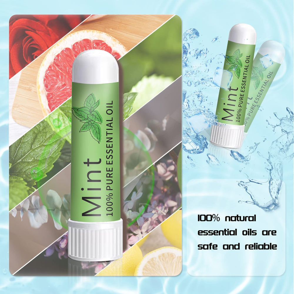 Hion Nausea Relief Inhaler mint 3pcs portable design for on-the-go relief