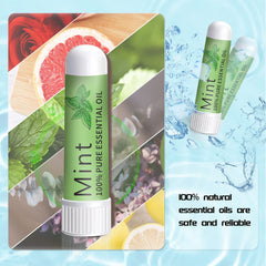 Hion Nausea Relief Inhaler mint 3pcs portable design for on-the-go relief