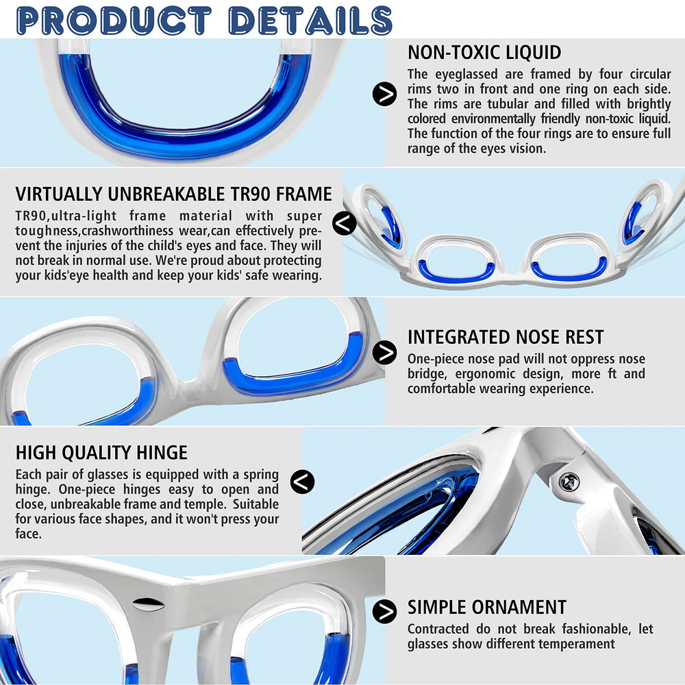 Hion ultra-light TR90 frames highlight long-wear comfort.