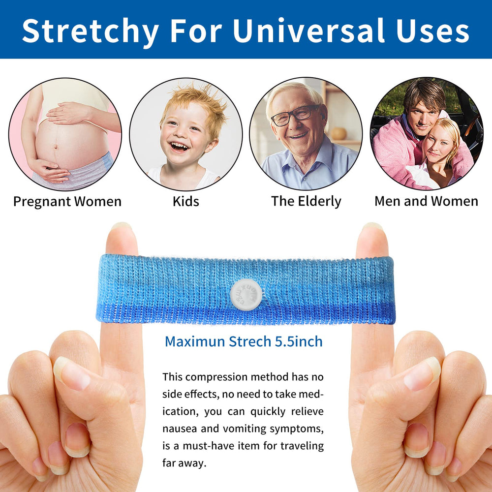 HIONXMGA soft adjustable wristbands offer all-day comfort for adults and kids.