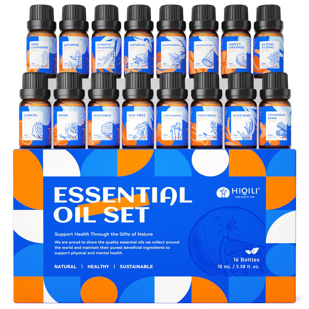 Hiqili 16-bottle essential oils set 10ml each