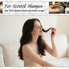 DIY candles and soaps setup with fragrance oil