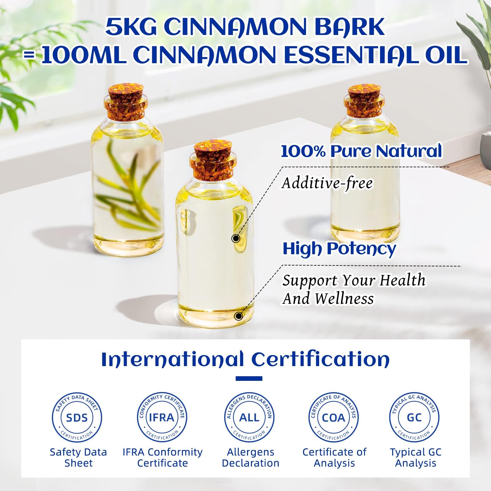 Dilution and massage usage of HIQILI Cinnamon Essential Oil