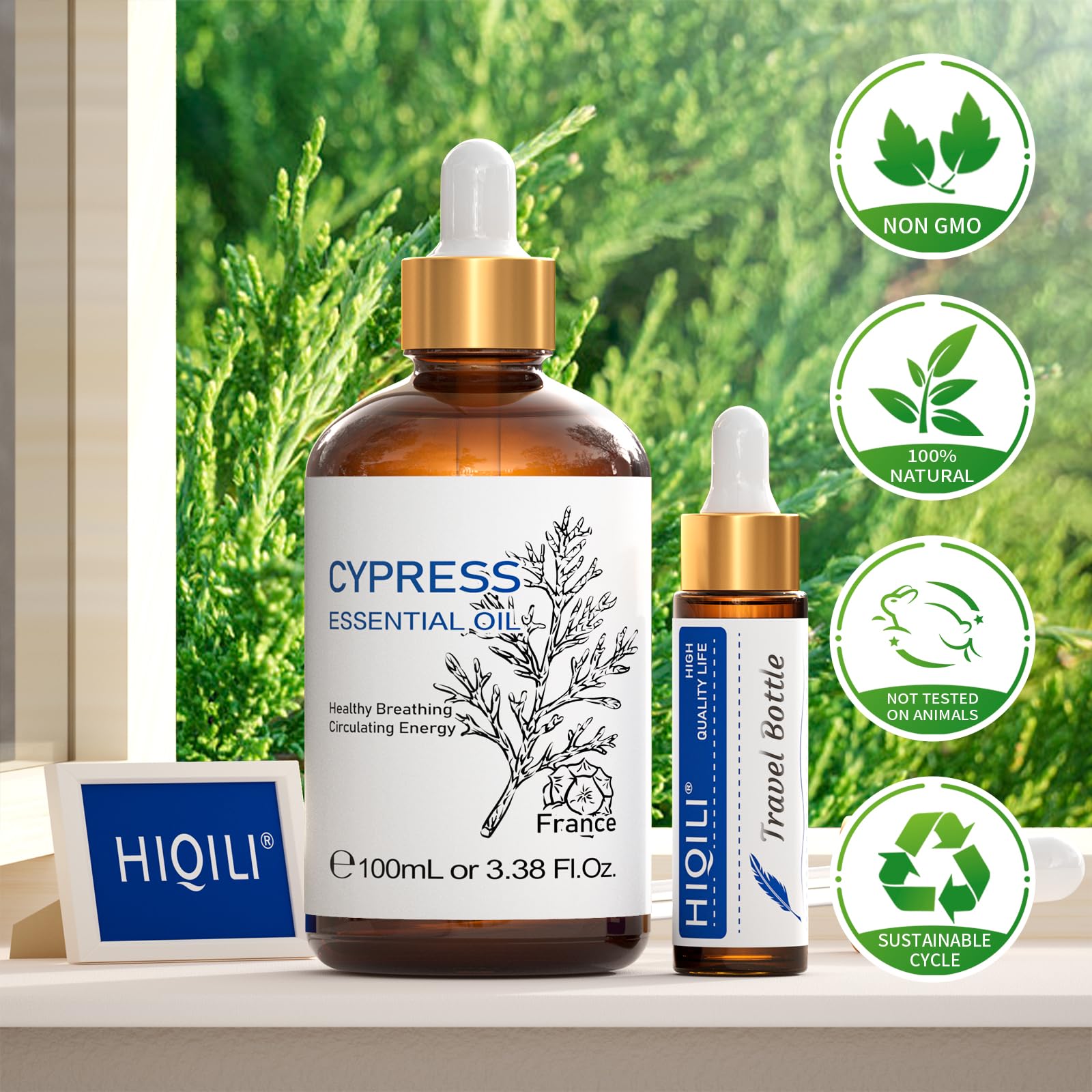 Cypress essential oil blends with other oils