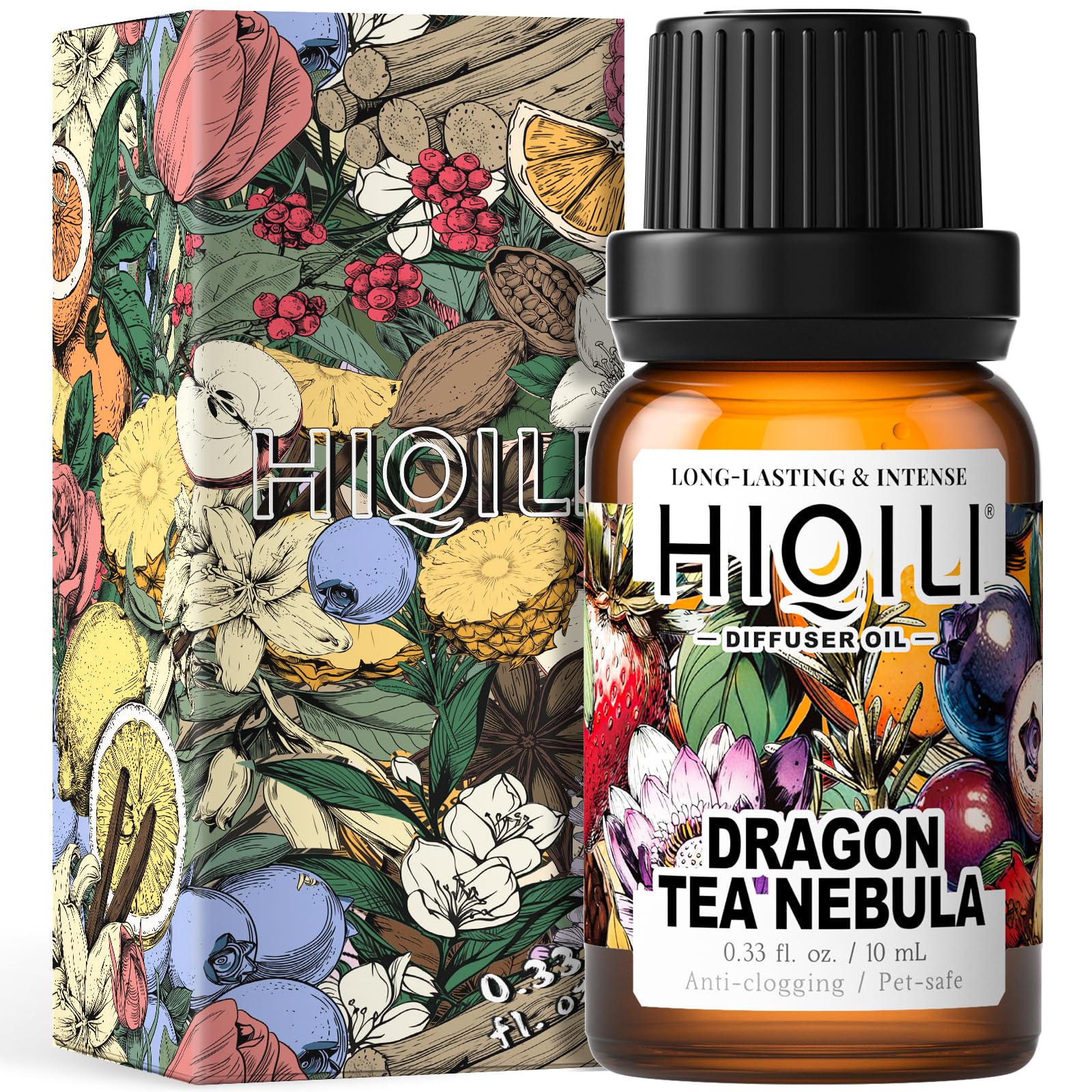 Hero image of HIQILI Dragon Tea Nebula Diffuser Oil bottle 0.34 oz