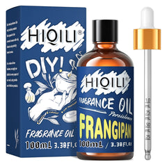 Hiqili Frangipani essential oil 100ml amber glass bottle with dropper