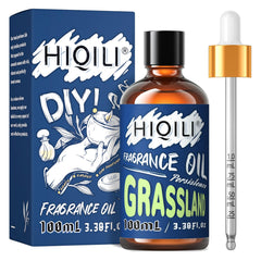 HIQILI Grassland Fragrance Oil 100ml bottle with dropper