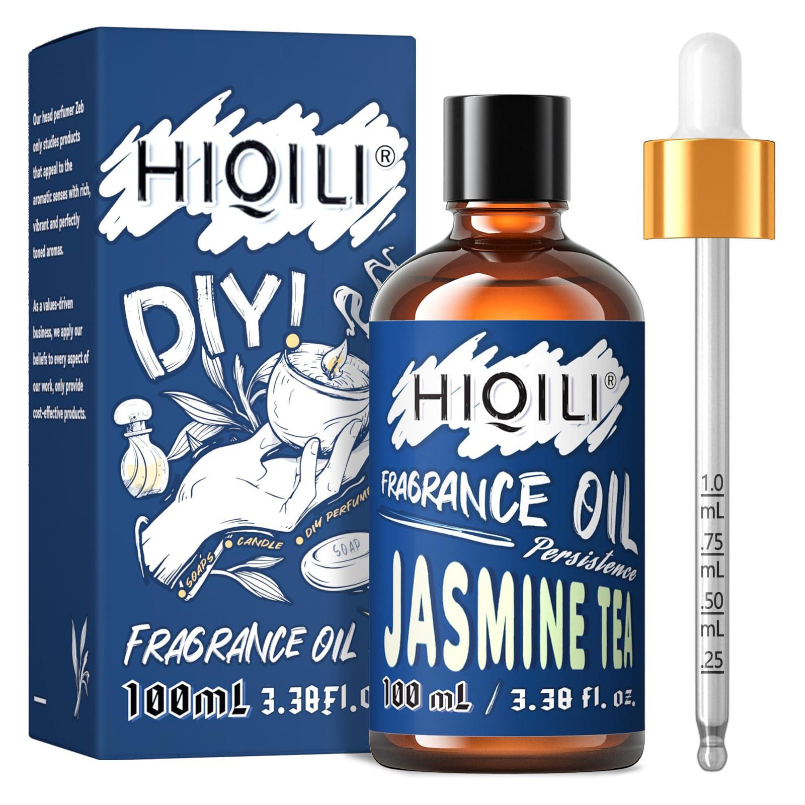 HIQILI Jasmine Tea Essential Oil bottle 100ml