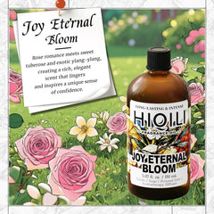 Packaging for HIQILI Joy Eternal Bloom Fragrance Oil 5.07 fl oz