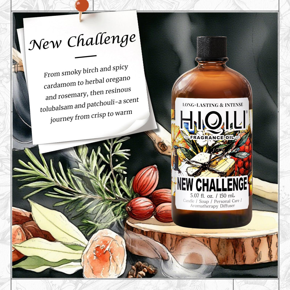 Diffuser releasing the New Challenge fragrance into a bright room