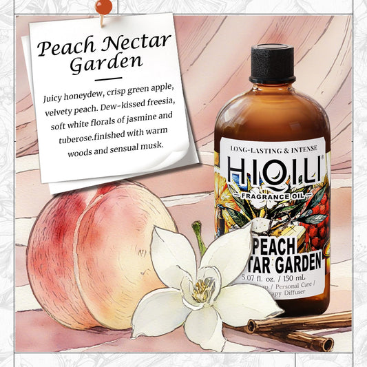 Close-up of Peach Nectar Garden fragrance notes