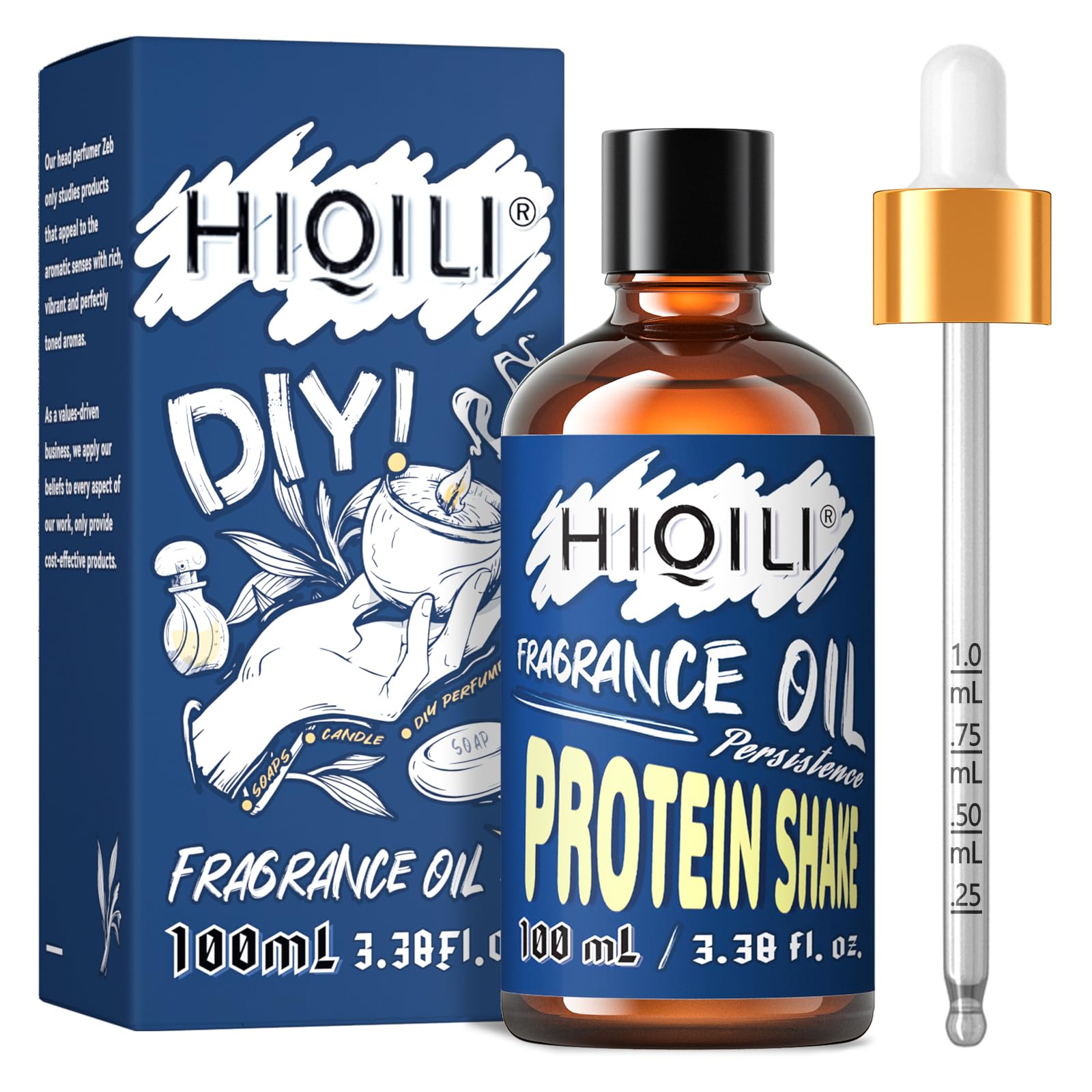 HIQILI Protein Shake Fragrance Oil 100ml bottle