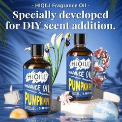 DIY use of HIQILI Pumpkinpie fragrance oil for candles and soaps