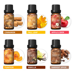 Assorted HIQILI Spice Fragrance Oil 6x10ml bottles