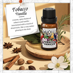 HIQILI Tobacco Vanilla Fragrance Oil packaging