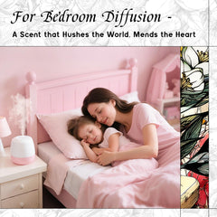 Diffuser oil in use, releasing tropical fragrance in a room