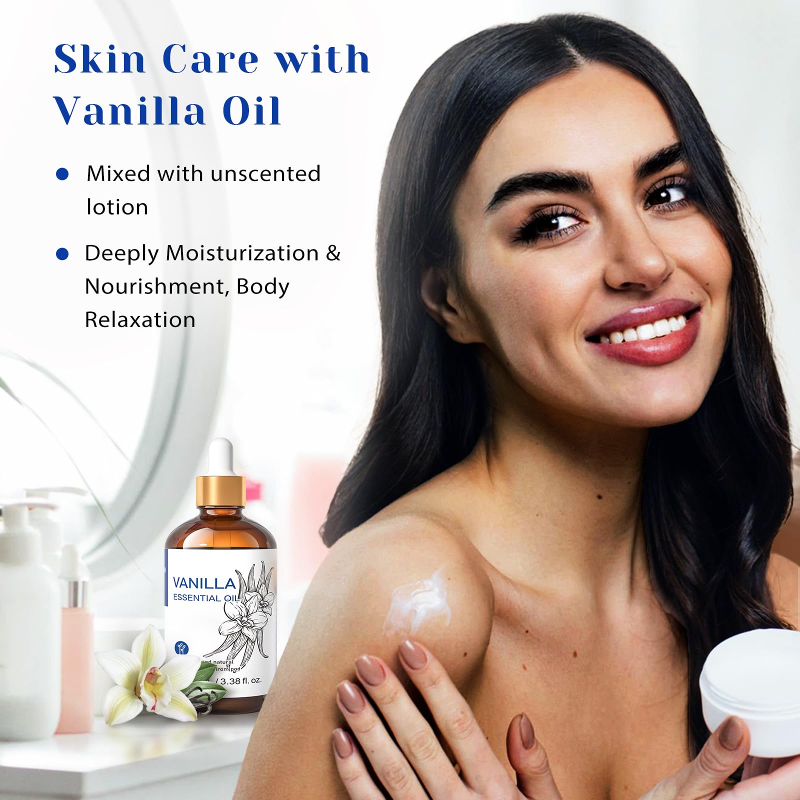 Hiqili vanilla essential oil used in candle making