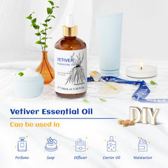 DIY blends using vetiver essential oil