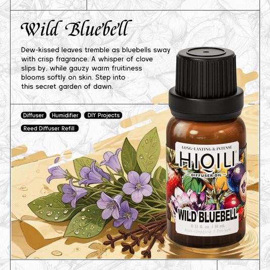 Close-up of diffuser oil being added to an essential oil diffuser