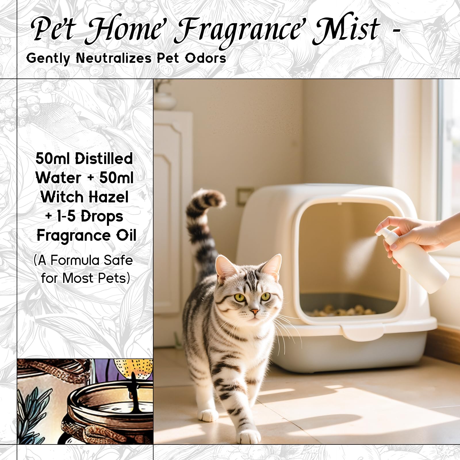 Pet-safe HIQILI fragrance oil packaging