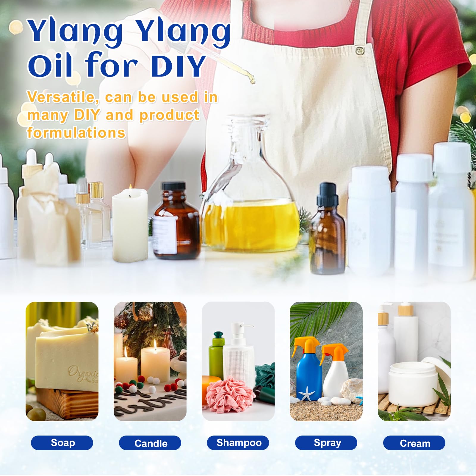 DIY blends with Ylang-Ylang essential oil