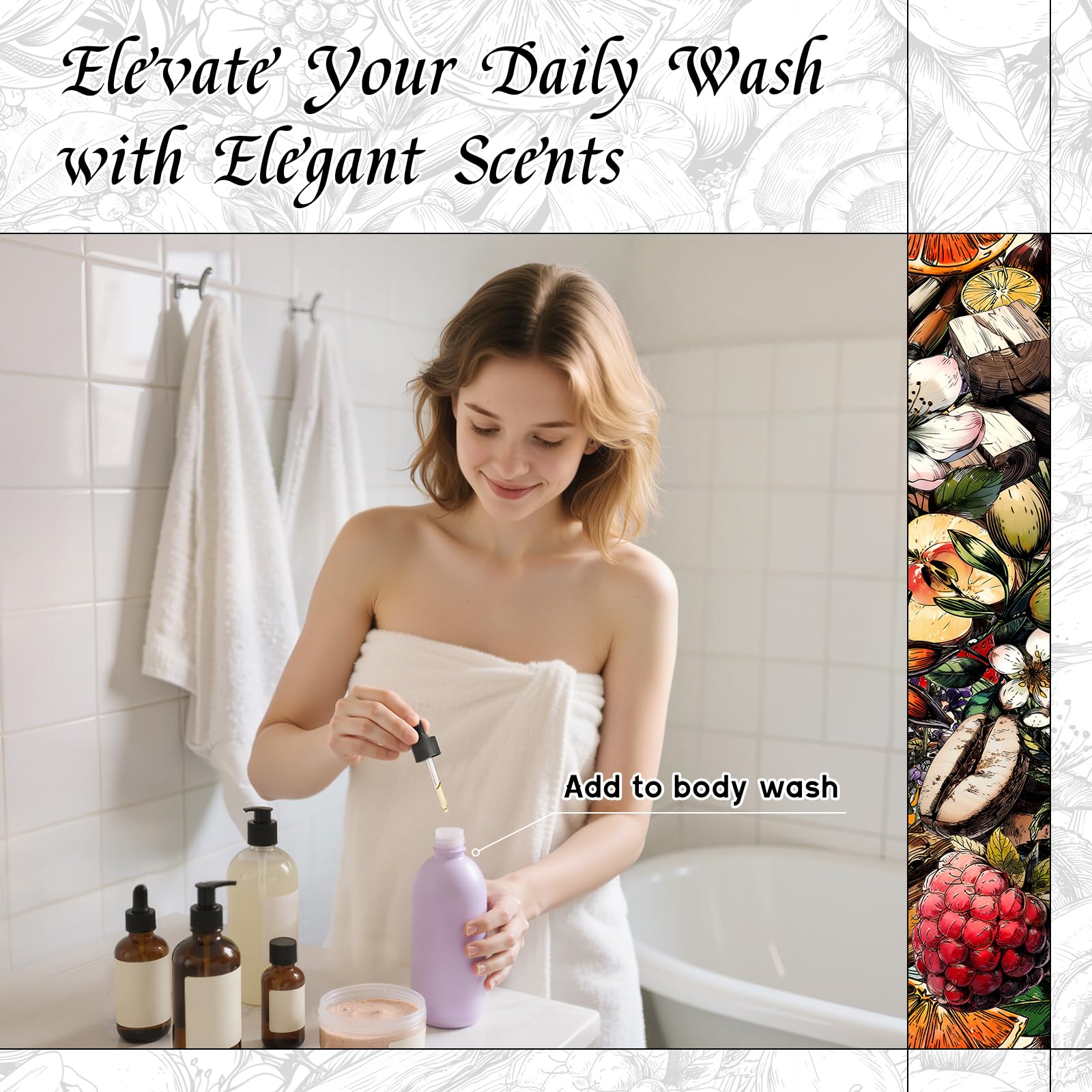 Cherry Whispers fragrance used in soap making