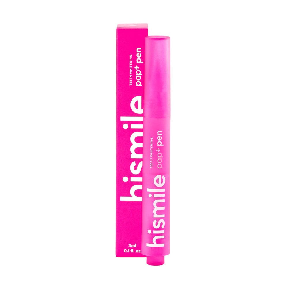 HISMILE Pap+ Whitening Pen packaging and box