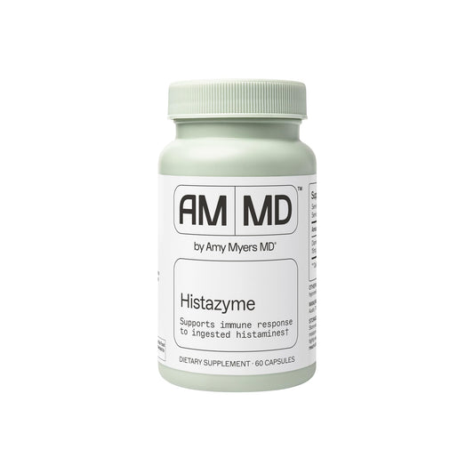 Histazyme DAO enzyme bottle with 60 capsules