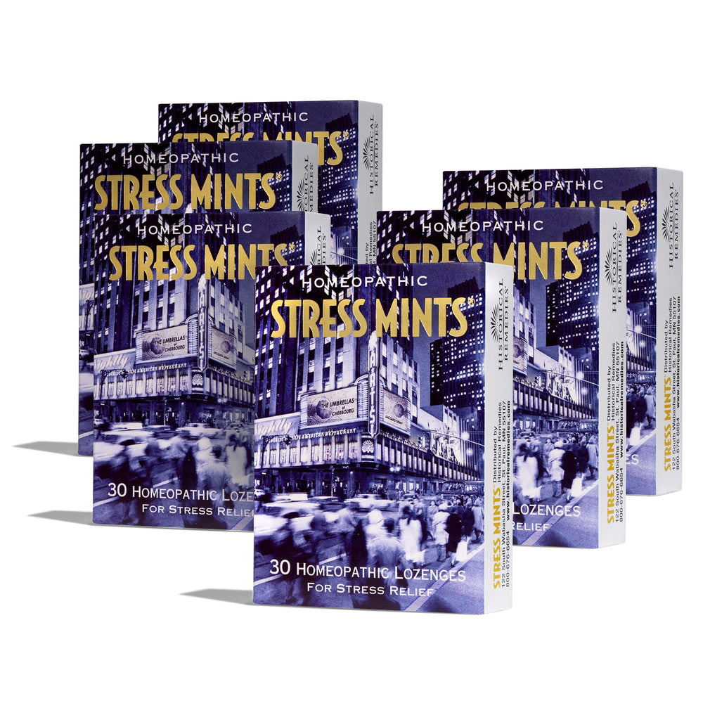 Historical Remedies Stress Mints 6-pack front view