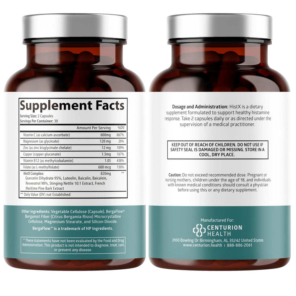 Graphic listing immune-support ingredients: Quercetin, Stinging Nettle, Luteolin, and Resveratrol.