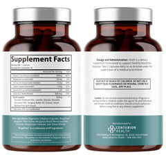 Graphic listing immune-support ingredients: Quercetin, Stinging Nettle, Luteolin, and Resveratrol.