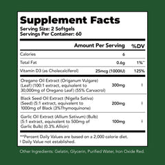Non-GMO and third-party tested seal on packaging