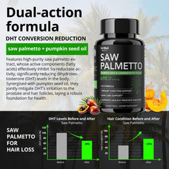 Pumpkin seed oil component of the supplement