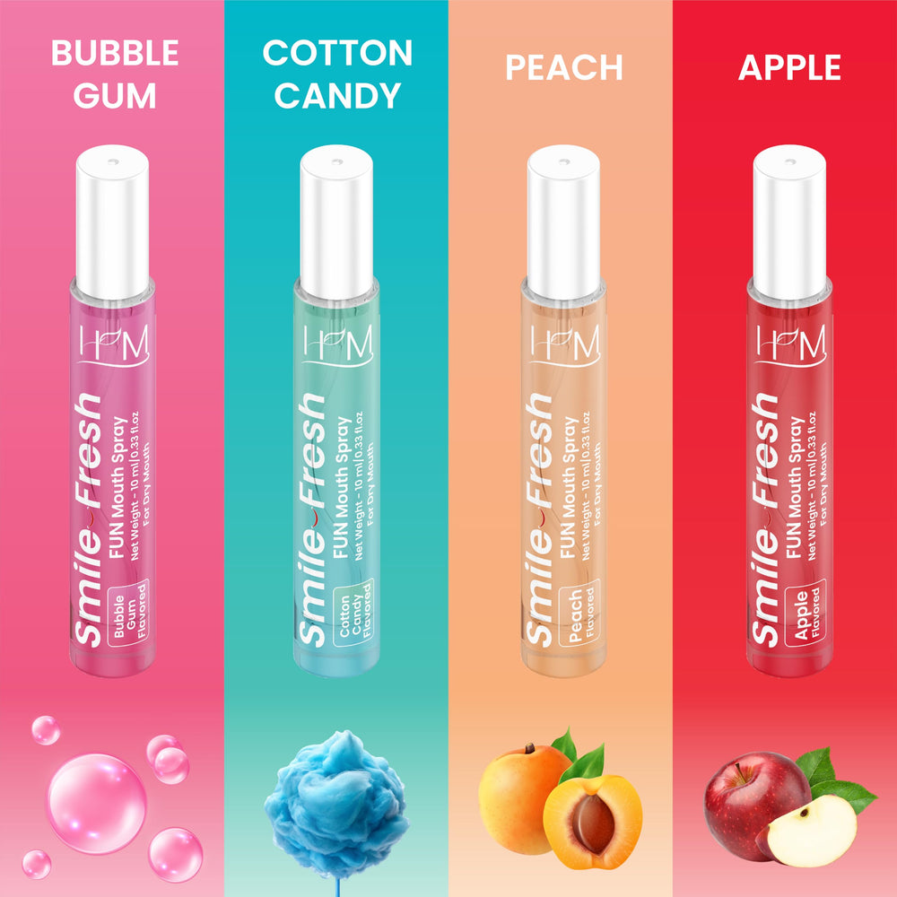 HM Dry Mouth Fun Bubble Gum flavor spray