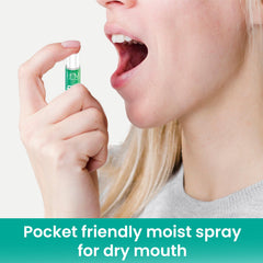 HM Dry Mouth Flavoured Spray Kiwi flavor bottle