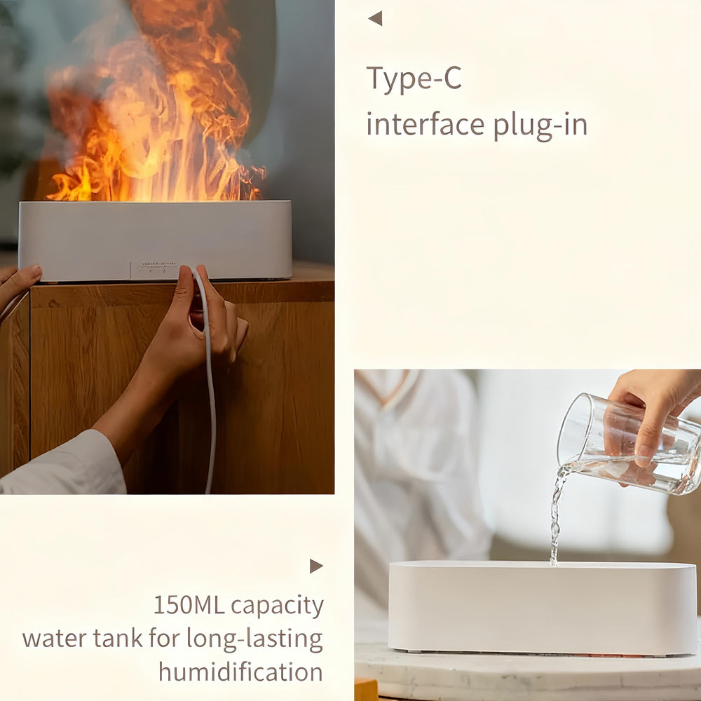 HMFREE 150ml capacity diffuser delivers hours of aroma diffusion for daily use.