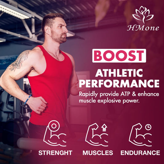 Serving of HMone Creatine Monohydrate Gummies showing 5g per serving