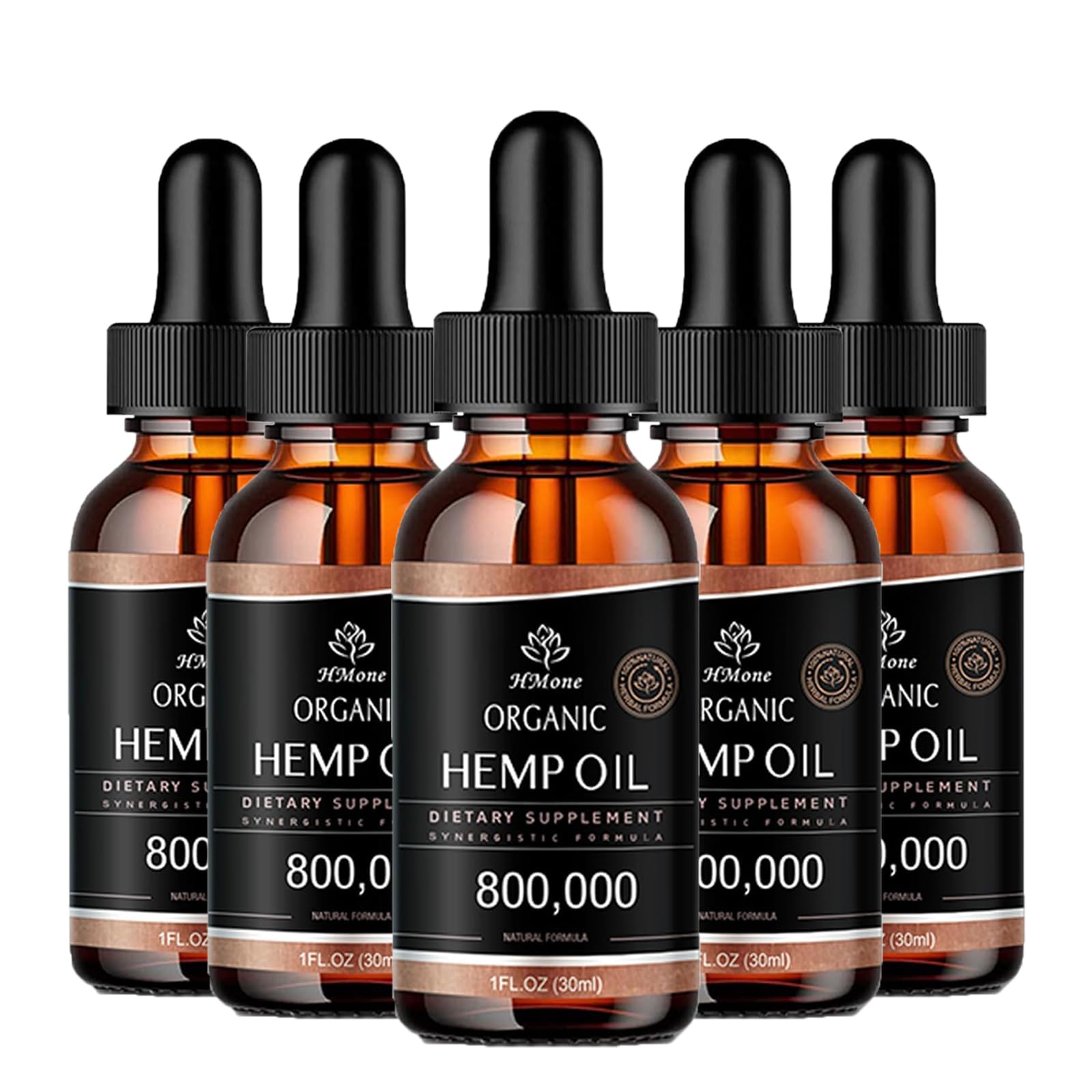 HMone 5 PCS Oil Drops - front view packaging