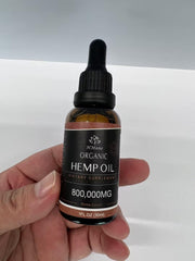 Close-up of Oil Drops organic base
