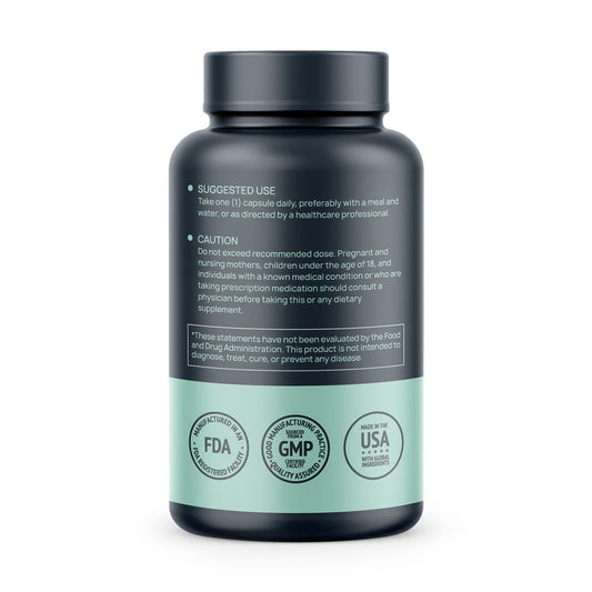 Close-up of Trans-Pterostilbene 200mg capsules