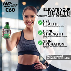 USA made badge on HNP Labs C60 Avocado Oil