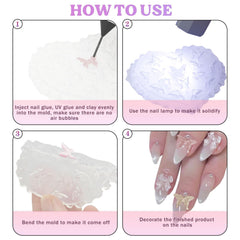 HOIEPJAP clay-friendly mold doubles as earring components for DIY accessories.