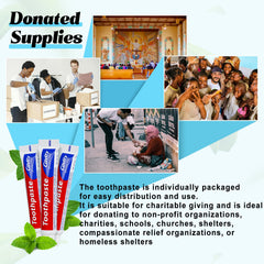 Bulk toothpaste suitable for hotels, homestays, camping