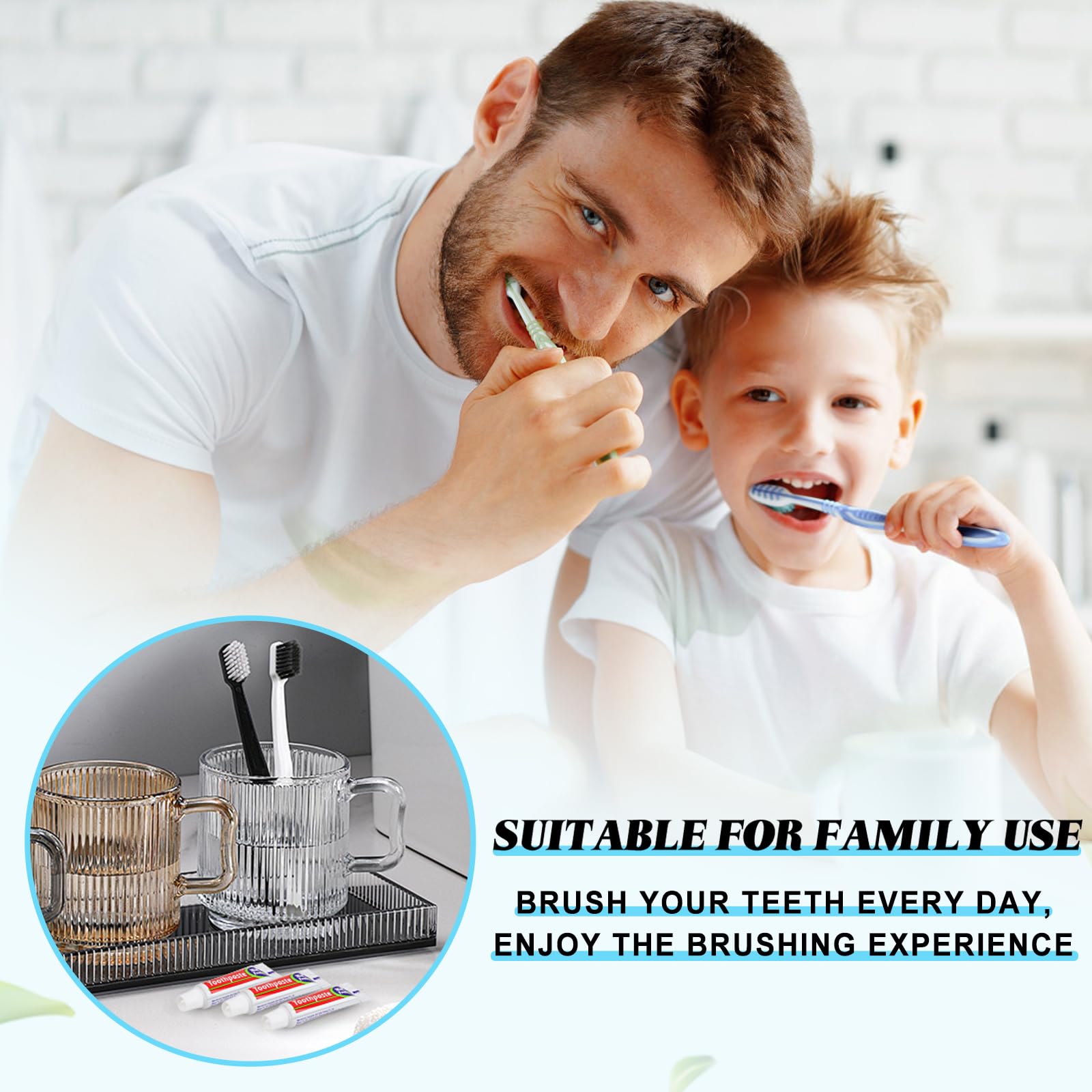 Mini toothpaste tube 0.176 oz (5 g) size close-up