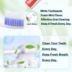 Donation-friendly bulk toothpaste for charities and shelters