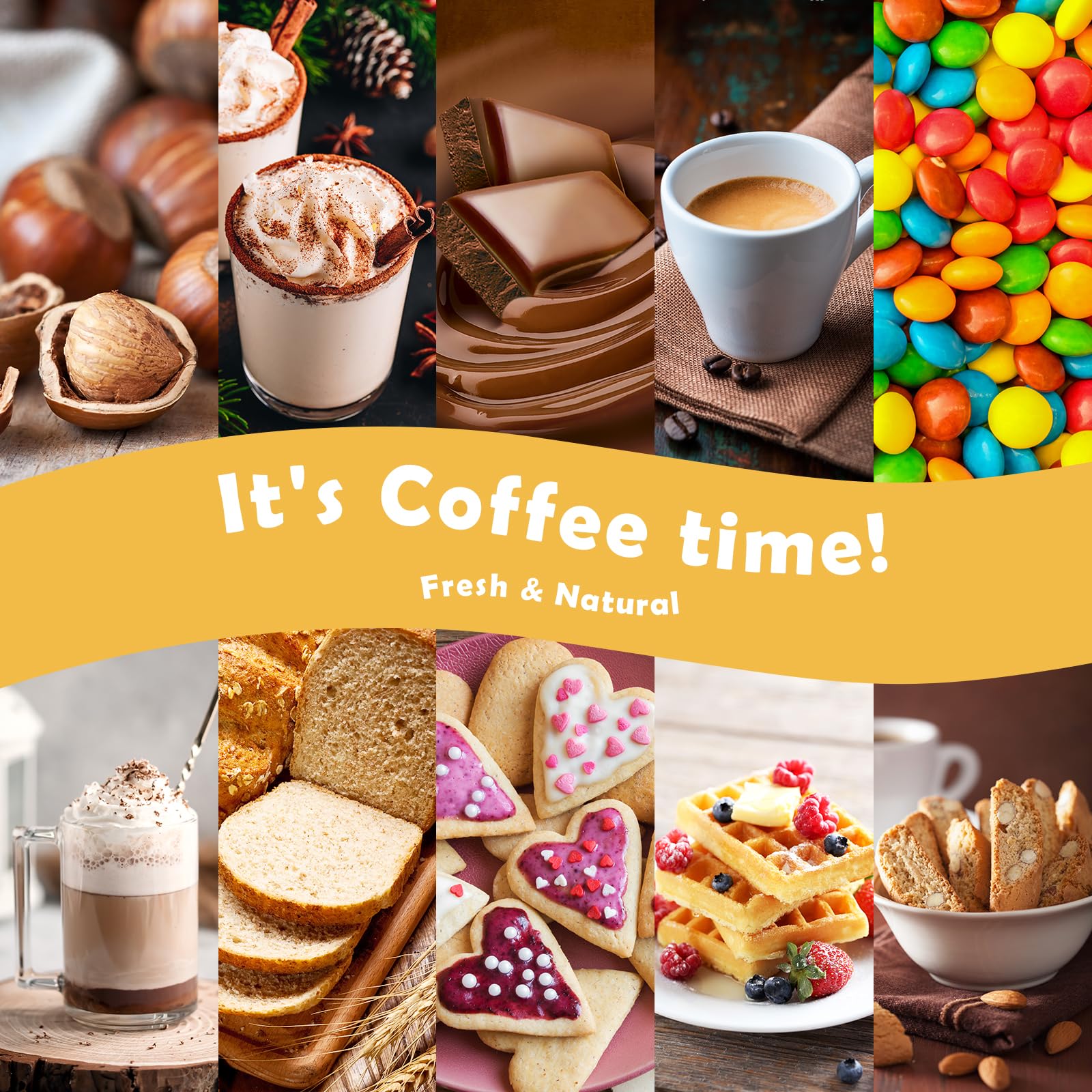 Holamay Coffee Shop Cafe Mocha Fragrance Oil 5ml