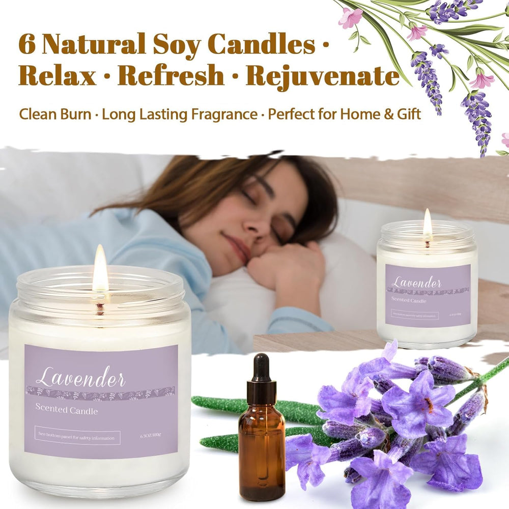 Jasmine scented candle from the gift set